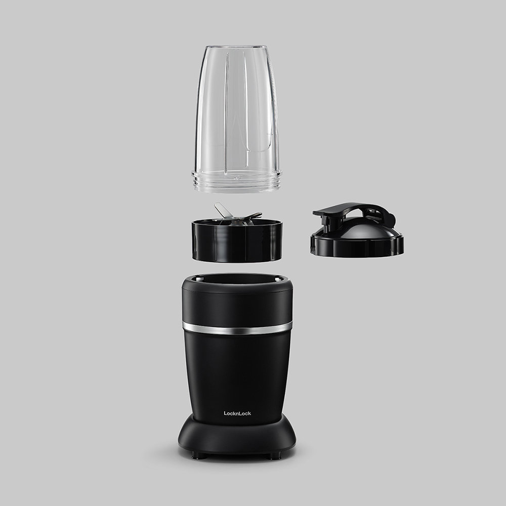 Máy xay sinh tố Locknlock 950ml Duo Turbo Blender- Màu đen - EJM452BLK, , large image number 2